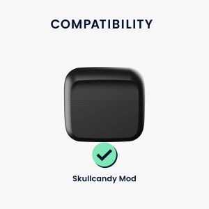 Husa Casti Kwmobile pentru Skullcandy Mod, Negru, Silicon, KWM0000256S001C - Img 7