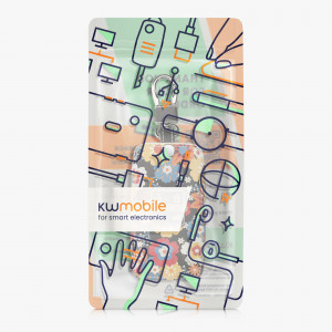 Husa Cheie Auto kwmobile pentru Renault/Dacia 4 Butoane - Keyless Go, Piele ecologica, Multicolor, 44637.70 - Img 5