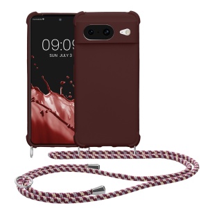 Husa Kwmobile cu jnur pentru Google Pixel 8, Violet, Silicon, 61867.187 - Img 2