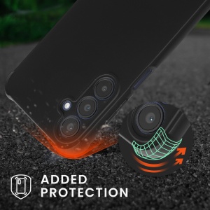 Husa Kwmobile cu jnur pentru Samsung Galaxy A25, Negru, Silicon, KWM000021UO001C - Img 5