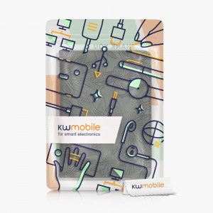 Husa kwmobile pentru Amazon Kindle Paperwhite 11, Piele ecologica, Multicolor, 57810.20 - Img 8
