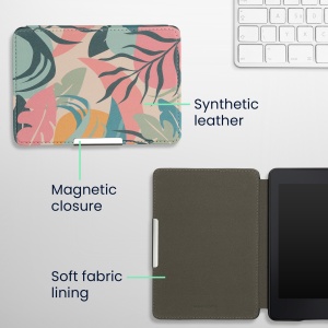 Husa Kwmobile pentru Amazon Kindle Paperwhite, Multicolor, Piele ecologica, KWM000007TD041C - Img 6