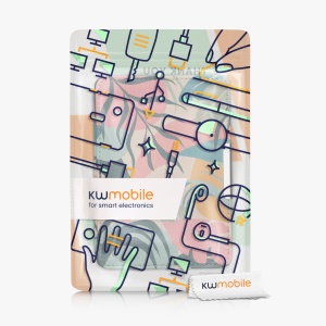 Husa Kwmobile pentru Amazon Kindle Paperwhite, Multicolor, Piele ecologica, KWM000007TD041C - Img 8