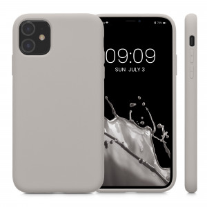 Husa Kwmobile pentru Apple iPhone 11, Silicon, Gri, 50791.43 - Img 2