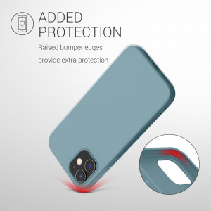 Husa Kwmobile pentru Apple iPhone 12/iPhone 12 Pro, Silicon, Verde, 53938.207 - Img 7