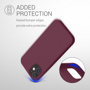 Husa Kwmobile pentru Apple iPhone 12/iPhone 12 Pro, Silicon, Violet, 53938.190 - Img 7