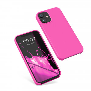 Husa kwmobile pentru Apple iPhone 12 Mini, Silicon, Roz, 52640.135 - Img 2