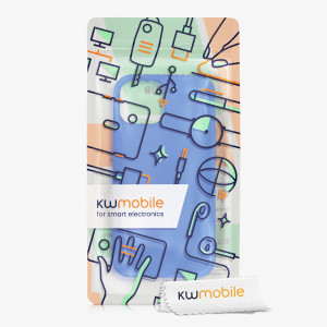 Husa kwmobile pentru Apple iPhone 13 Mini, Silicon, Albastru, 55877.134 - Img 7
