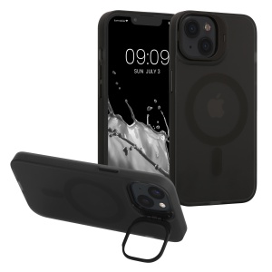 Husa Kwmobile pentru Apple iPhone 13, Negru/Transparent, Silicon, 61939.01 - Img 2