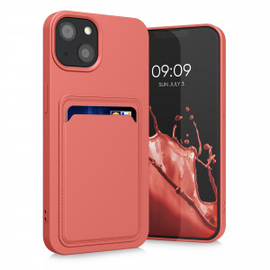 Husa kwmobile pentru Apple iPhone 13, Silicon, Roz, 55955.76 - Img 1