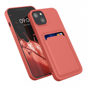 Husa kwmobile pentru Apple iPhone 13, Silicon, Roz, 55955.76 - Img 2