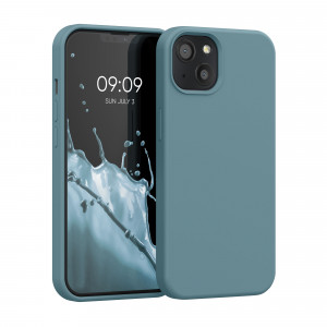 Husa Kwmobile pentru Apple iPhone 13, Silicon, Verde, 55878.207 - Img 1