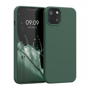 Husa Kwmobile pentru Apple iPhone 13, Silicon, Verde, 55948.169 - Img 1