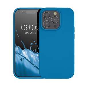 Husa Kwmobile pentru Apple iPhone 14 Pro, Albastru, Silicon, KWM000016NK038C - Img 2