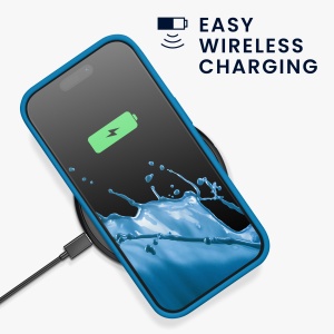 Husa Kwmobile pentru Apple iPhone 14 Pro, Albastru, Silicon, KWM000016NK038C - Img 6