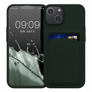 Husa Kwmobile pentru Apple iPhone 14, Silicon, Verde, 59112.80 - Img 2