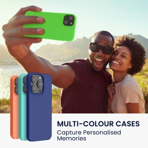 Husa Kwmobile pentru Apple iPhone 15, Verde, Silicon, 61953.159 - Img 4