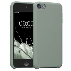 Husa Kwmobile pentru Apple iPod Touch 7th/iPod Touch 6th, Verde, Silicon, KWM000010QD064C - Img 1