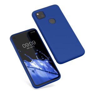 Husa Kwmobile pentru Google Pixel 4a, Albastru, Silicon, KWM000011JE043C - Img 2