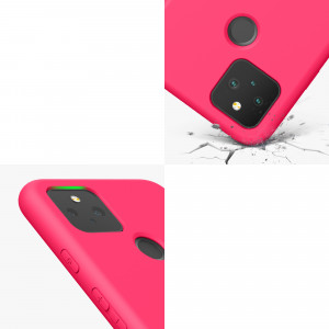 Husa kwmobile pentru Google Pixel 5, Silicon, Roz, 53778.77 - Img 8