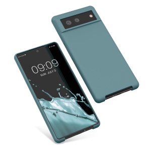 Husa Kwmobile pentru Google Pixel 6, Verde inchis, Silicon, KWM000013EZ058C - Img 2