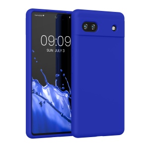 Husa Kwmobile pentru Google Pixel 6a, Albastru, Silicon, KWM000015FZ055C - Img 1