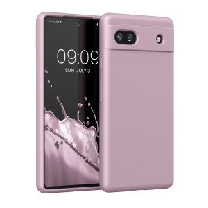 Husa Kwmobile pentru Google Pixel 6a, Mov, Silicon, KWM000015FZ050C - Img 1