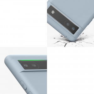 Husa kwmobile pentru Google Pixel 6a, Silicon, Albastru, 57799.58 - Img 7