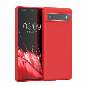Husa kwmobile pentru Google Pixel 6a, Silicon, Roz, 57799.238 - Img 1
