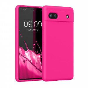Husa Kwmobile pentru Google Pixel 6a, Silicon, Roz, 57815.77 - Img 1