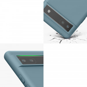 Husa kwmobile pentru Google Pixel 6a, Silicon, Verde, 57799.207 - Img 7