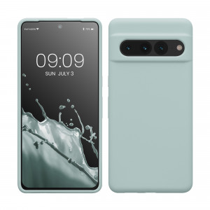Husa kwmobile pentru Google Pixel 7 Pro, Silicon, Verde, 59452.200 - Img 1