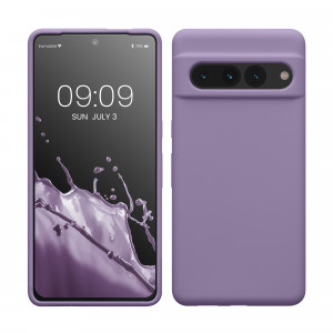 Husa kwmobile pentru Google Pixel 7 Pro, Silicon, Violet, 59452.222 - Img 1