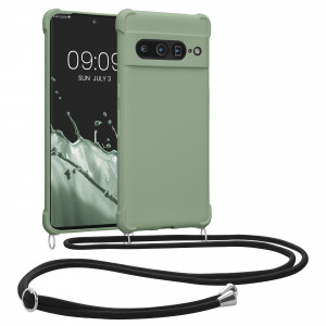 Husa Kwmobile pentru Google Pixel 7 Pro, Verde, Silicon, 59967.172 - Img 1