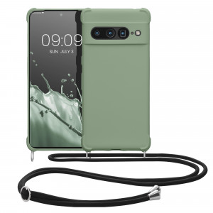 Husa Kwmobile pentru Google Pixel 7 Pro, Verde, Silicon, 59967.172 - Img 2