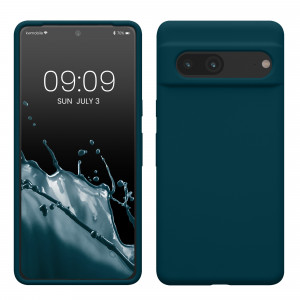 Husa kwmobile pentru Google Pixel 7, Silicon, Albastru, 59451.57 - Img 1