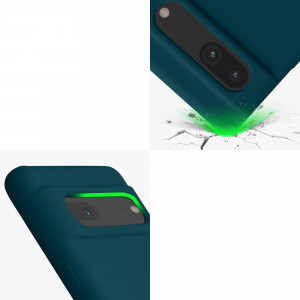 Husa kwmobile pentru Google Pixel 7, Silicon, Albastru, 59451.57 - Img 8