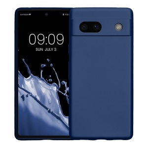 Husa Kwmobile pentru Google Pixel 7a, Albastru, Silicon, KWM000019YG010C - Img 2