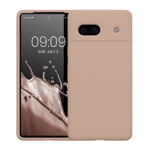 Husa Kwmobile pentru Google Pixel 7a, Roz, Silicon, KWM000019YE032C - Img 2