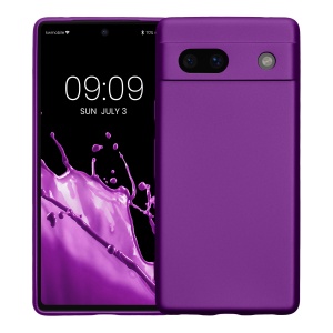 Husa Kwmobile pentru Google Pixel 7a, Violet, Silicon, KWM000019YG011C - Img 2
