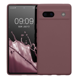 Husa Kwmobile pentru Google Pixel 7a, Visiniu, Silicon, KWM000019YF025C - Img 2