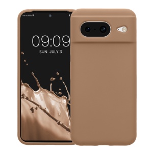 Husa Kwmobile pentru Google Pixel 8, Crem, Silicon, KWM000020JF016C - Img 8