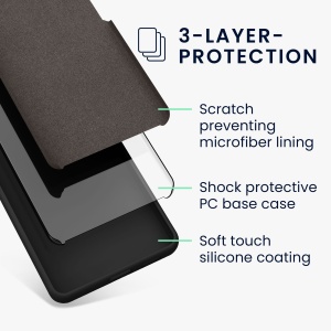 Husa Kwmobile pentru Google Pixel 8 Pro, Negru, Silicon, KWM0000208G026C - Img 6