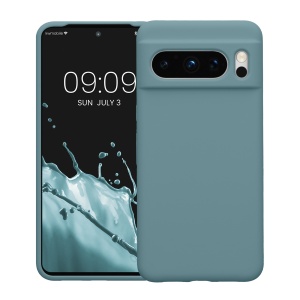 Husa Kwmobile pentru Google Pixel 8 Pro, Verde inchis, Silicon, KWM0000208G027C - Img 7