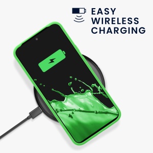 Husa Kwmobile pentru Google Pixel 8, Verde, Silicon, KWM0000208F022C - Img 6