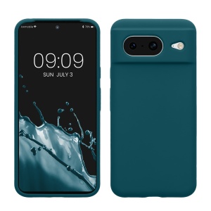 Husa Kwmobile pentru Google Pixel 8, Verde, Silicon, KWM000020JF014C - Img 1