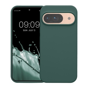Husa Kwmobile pentru Google Pixel 9/Pixel 9 Pro, Verde, Silicon, KWM000020PI021C - Img 2