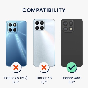Husa Kwmobile pentru Honor X8a, Albastru, Silicon, 60942.251 - Img 5