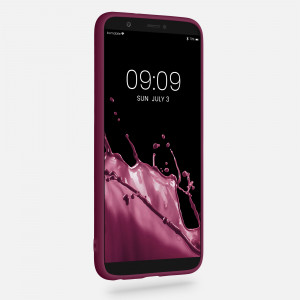 Husa Kwmobile pentru Huawei Enjoy 7s/P Smart (2017), Silicon, Violet, 44124.187 - Img 3