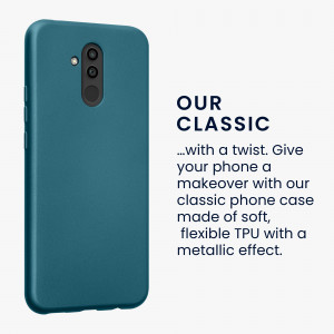 Husa Kwmobile pentru Huawei Mate 20 Lite, Albastru, Silicon, 46203.251 - Img 4
